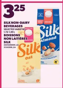 Valu-mart BOISSONS NON LAITIÈRES SILK offer