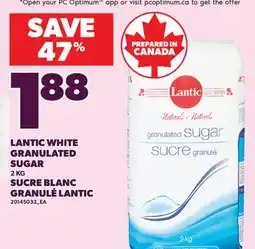 Valu-mart SUCRE BLANC GRANULÉ LANTIC offer