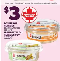 Valu-mart TREMPETTES OU HUMMUS PCMD offer