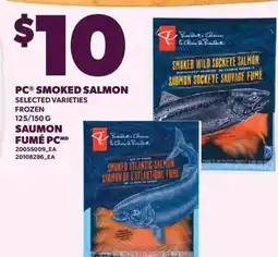 Valu-mart SAUMON FUMÉ PCMD, 125/150 G offer