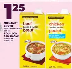 Valu-mart NO NAME BROTH offer