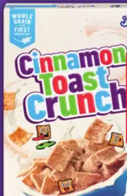 Food Basics CINNAMON TOAST CRUNCH CEREAL offer
