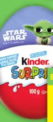 Food Basics KINDER SURPRISE EGGS offer