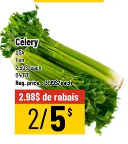 Mayrand Celery offer