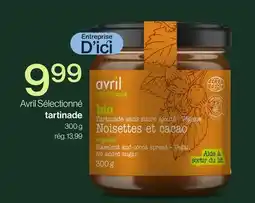 Avril Tartinade offer