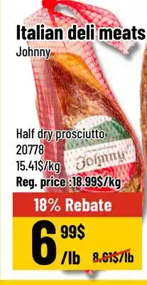 Mayrand Johnny Italian deli meats offer