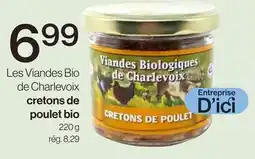 Avril Cretons de poulet bio offer
