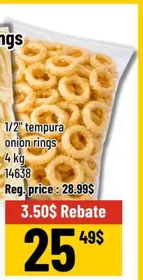 Mayrand Cavendish 1/2 tempura onion rings offer