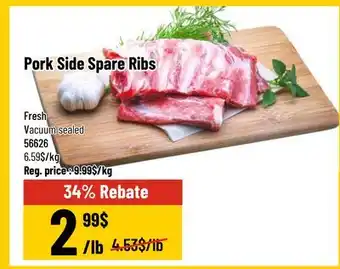 Mayrand Pork Side Spare Ribs offer
