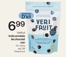 Avril Fruits enrobés de chocolat noir offer