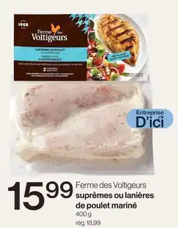 Avril suprêmes ou lanières de poulet mariné offer