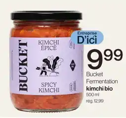Avril kimchi bio offer