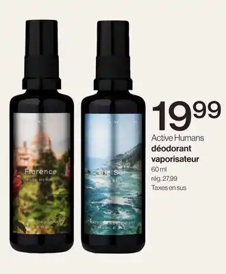 Avril Déodorant vaporisateur offer