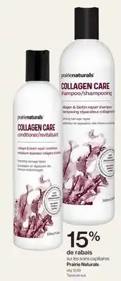Avril sur les soins capillaires Prairie Naturals offer
