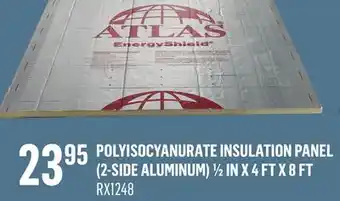 Canac Polyisocyanurate Insulation Panel (2-Side Aluminum) offer