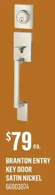 Canac Branton Entry key Door offer