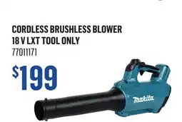 Canac Cordless Brushless Blower 18 V LXT Tool Only offer
