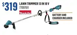 Canac Makita Lawn Trimmer 13in 18V offer
