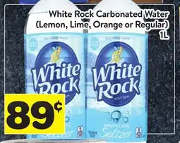 Supermarché PA White Rock Carbonated Water offer
