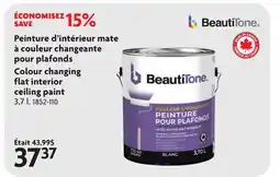 Home Hardware Colour changing flat interior ceiling paint offer
