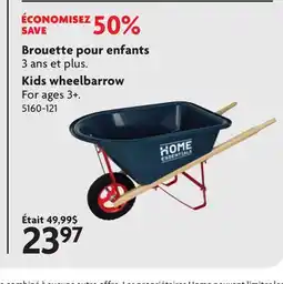 Home Hardware Kids wheelbarrow offer