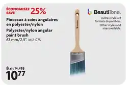 Home Hardware Polyester/nylon angular paint brush offer