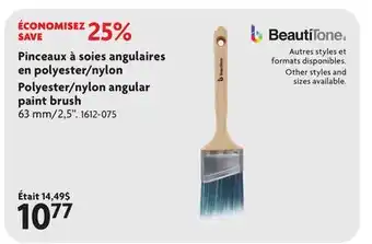 Home Hardware Polyester/nylon angular paint brush offer