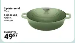 Home Hardware 5 qt. round Cast iron dutch ovens offer