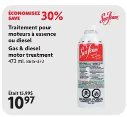 Home Hardware Gas & diesel motor treatment offer