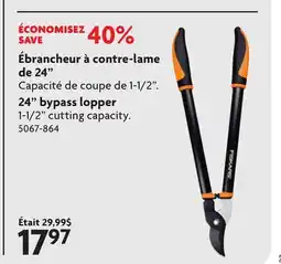 Home Hardware 24 bypass lopper offer