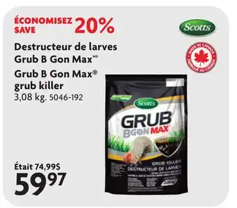 Home Hardware Grub B Gon Max grub killer offer