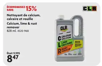 Home Hardware Calcium, lime & rust remover offer