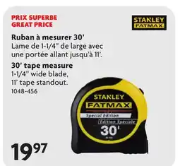 Home Hardware 30' tape measure offer