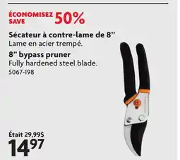 Home Hardware 8 bypass pruner offer