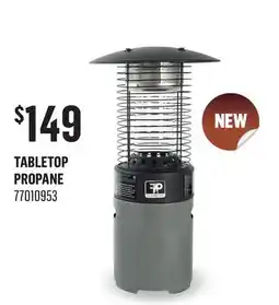 Canac Tabletop Propane Patio Heater offer