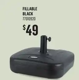 Canac Umbrella Base offer
