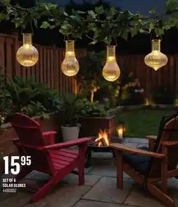 Canac Set of 6 Solar Globes offer