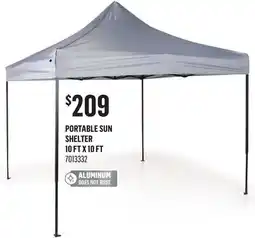 Canac Portable Sun Shelter offer