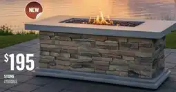 Canac Outdoor Gas Fireplace Table offer