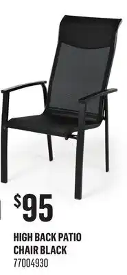 Canac High Back Patio Chair offer