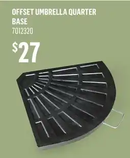Canac Offset Umbrella Quarter Base offer