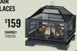 Canac Outdoor Fireplace offer