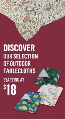 Canac OUTDOOR TABLECLOTHS offer