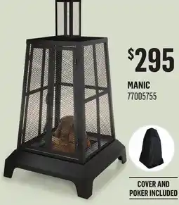 Canac Outdoor Fireplace offer