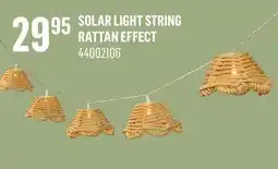 Canac Solar Light String Rattan Effect offer