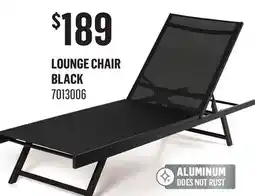 Canac Lounge Chair offer