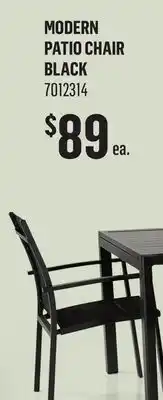 Canac Modern Patio Chair offer