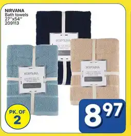 Rossy NIRVANA Bath towels offer