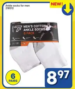 Rossy Ankle socks for men offer