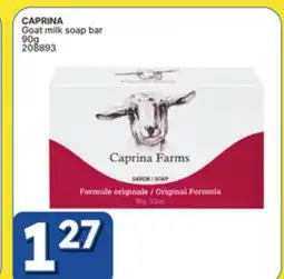 Rossy CAPRINA Goat milk soap bar offer